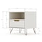 Manhattan Comfort Rockefeller Nightstand 1.0 in Off White and Nature, PK2 2-101GMC3 - alternate 5